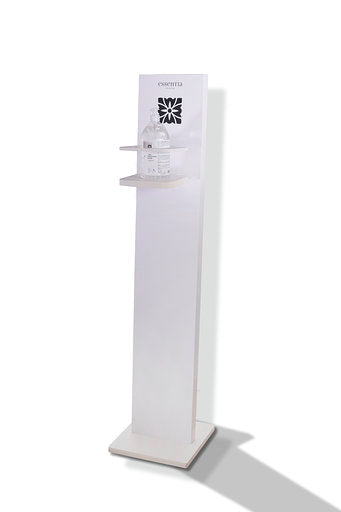 Colonna porta dispenser gel Igienizzante Mani